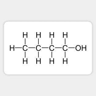 Butanol C4H9OH C4H10O Magnet